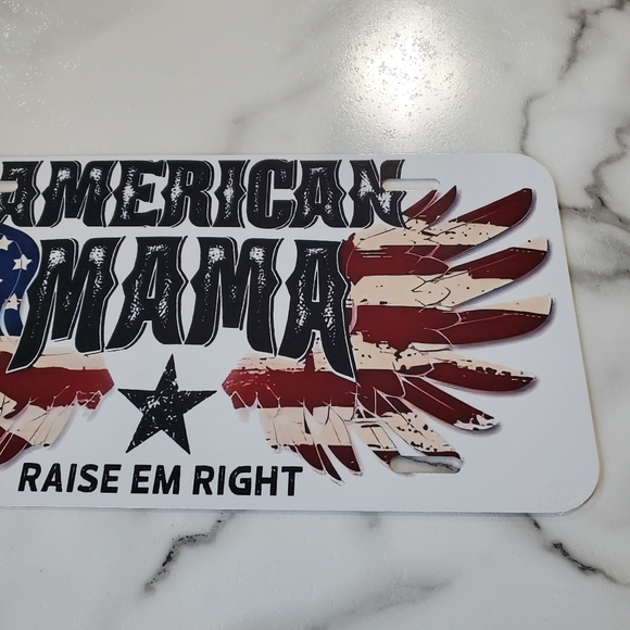 AMERICAN MAMA License Plate - Picture 5 of 5